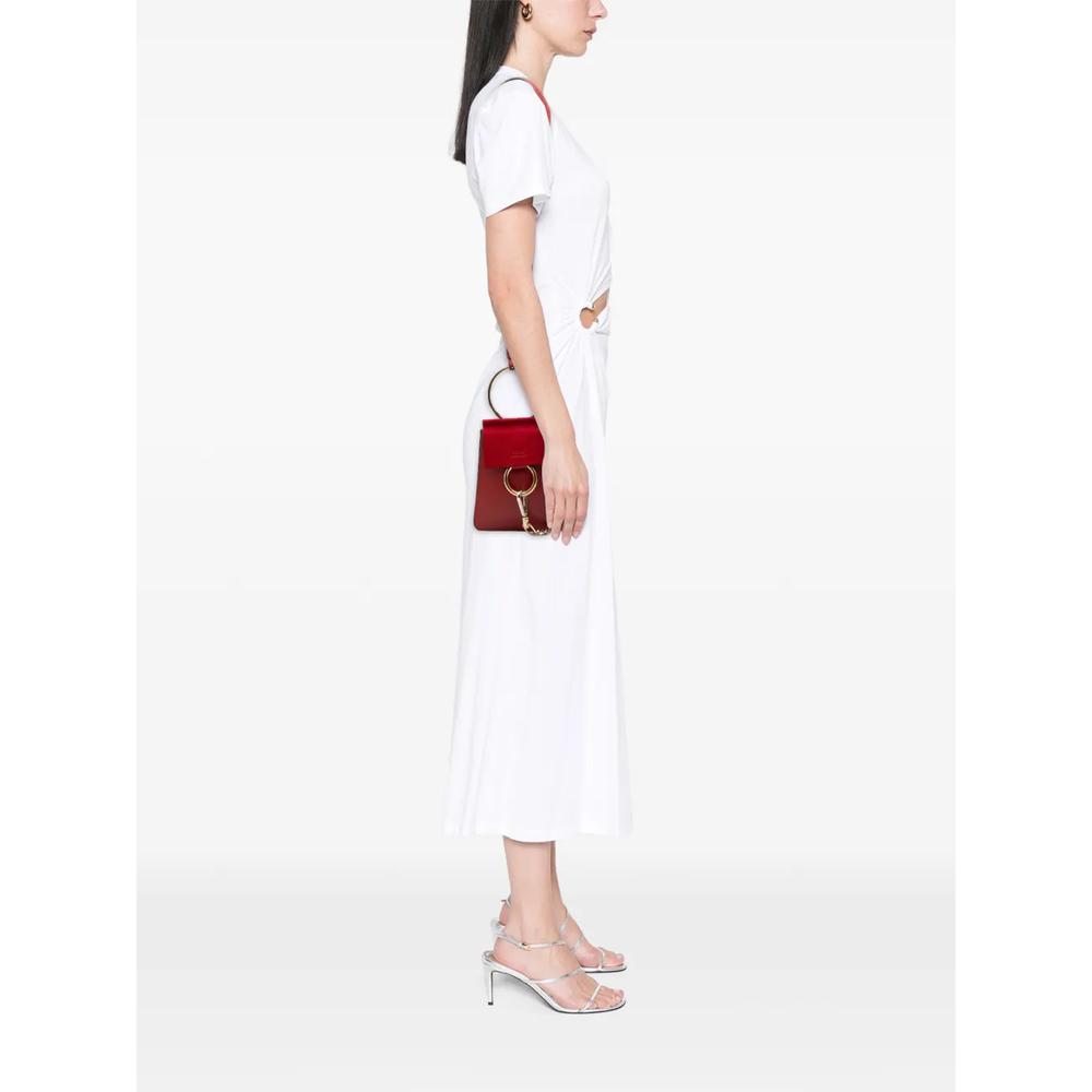 Сумка-сэтчел Calfskin and Suede Faye Bracelet Bag размера мини (2018 год) 2