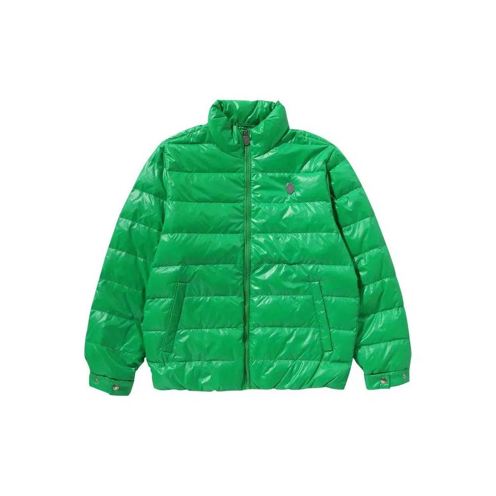 Пуховики BAPE Line Camo Debossed Regular Fit Down Jacket 'Green' 1