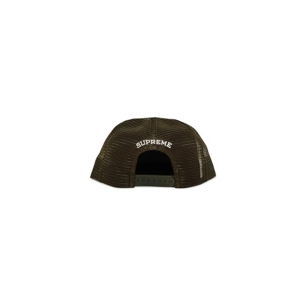 Кепки-снэпбэки Supreme x Bounty Hunter Mesh Back 5-Panel 'Olive' 4