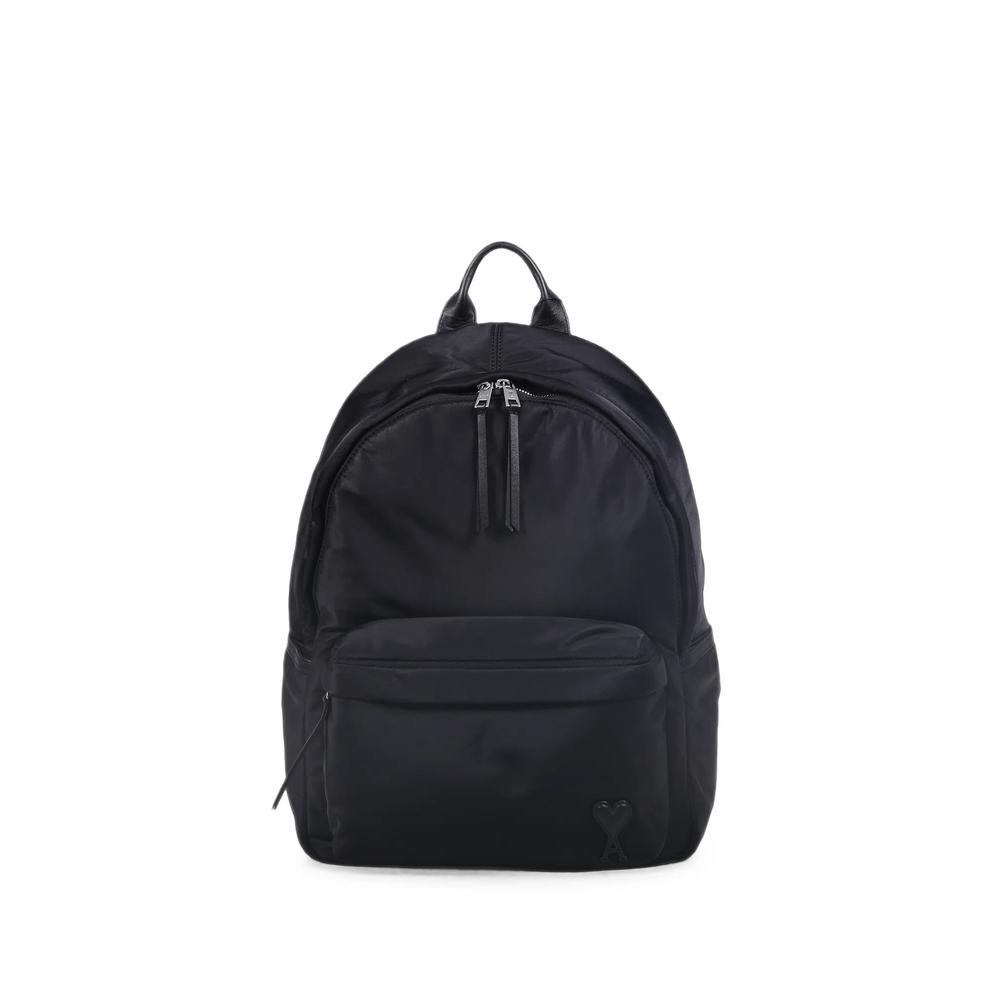 black nylon Marcel backpack 1