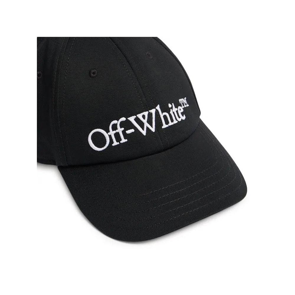 Бейсболки Off-White Drill Bookish Baseball Cap 'Black/White' 3
