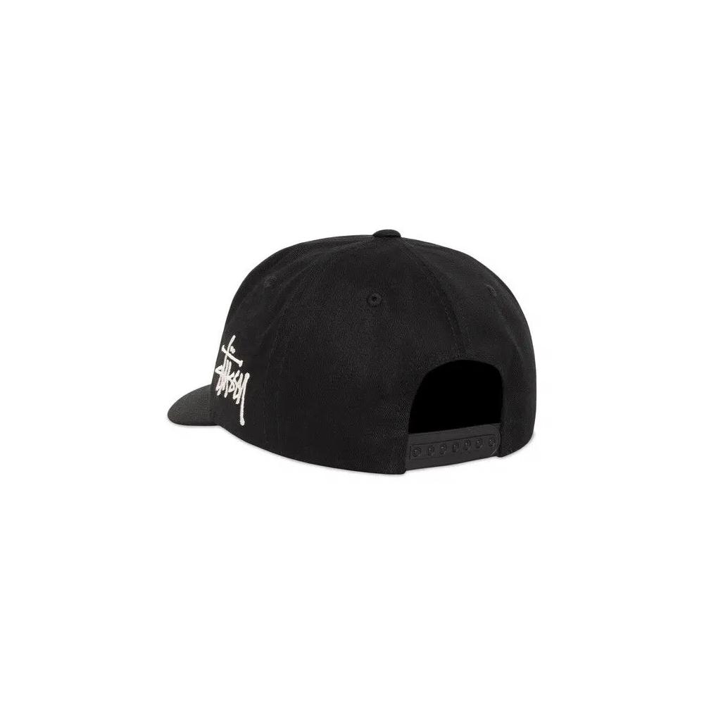 Hats Stussy Mid Depth Chenille S Cap 'Черный' 2