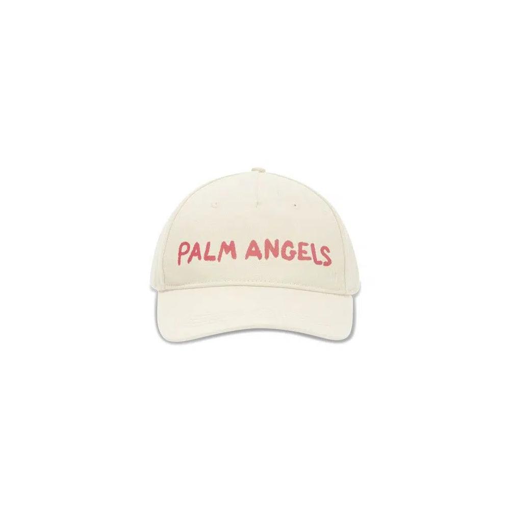 Кепки Palm Angels Seasonal Logo Cap «Off White/Red» 1