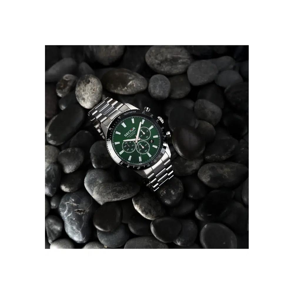 Sector 270 45mm Мужские Хронограф Часы R3273778007 6
