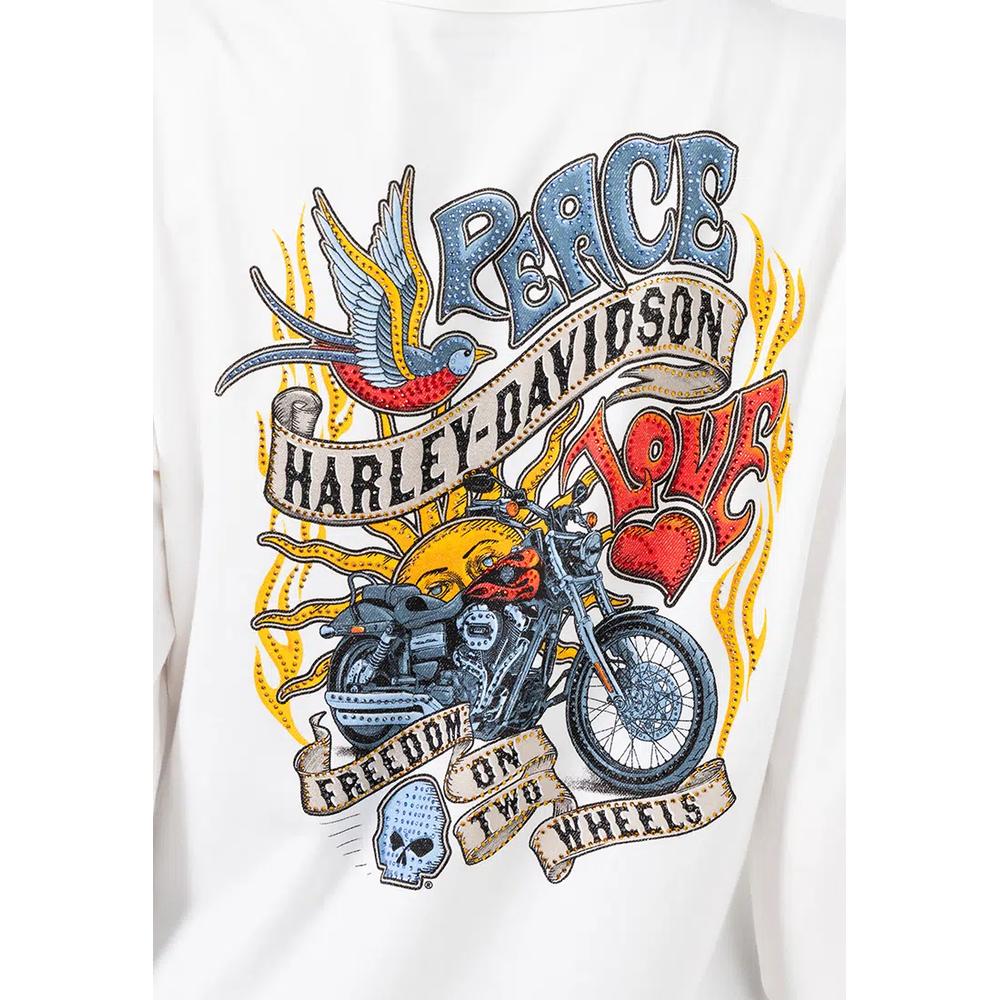 Harley-Davidson® Блестящая футболка с длинным рукавом Rip & Repair Crew – Свобода на колесах 3