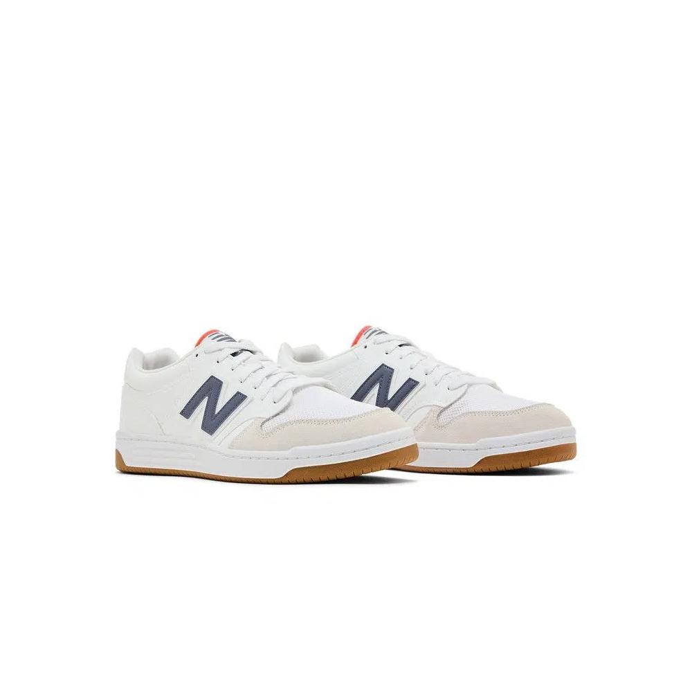 Кроссовки New Balance 480 'White Dark Arctic Grey Gulf Red' 8