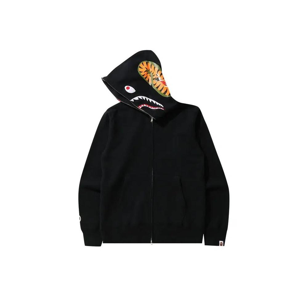 Толстовки BAPE Shark Full Zip Hoodie 'Black' 2