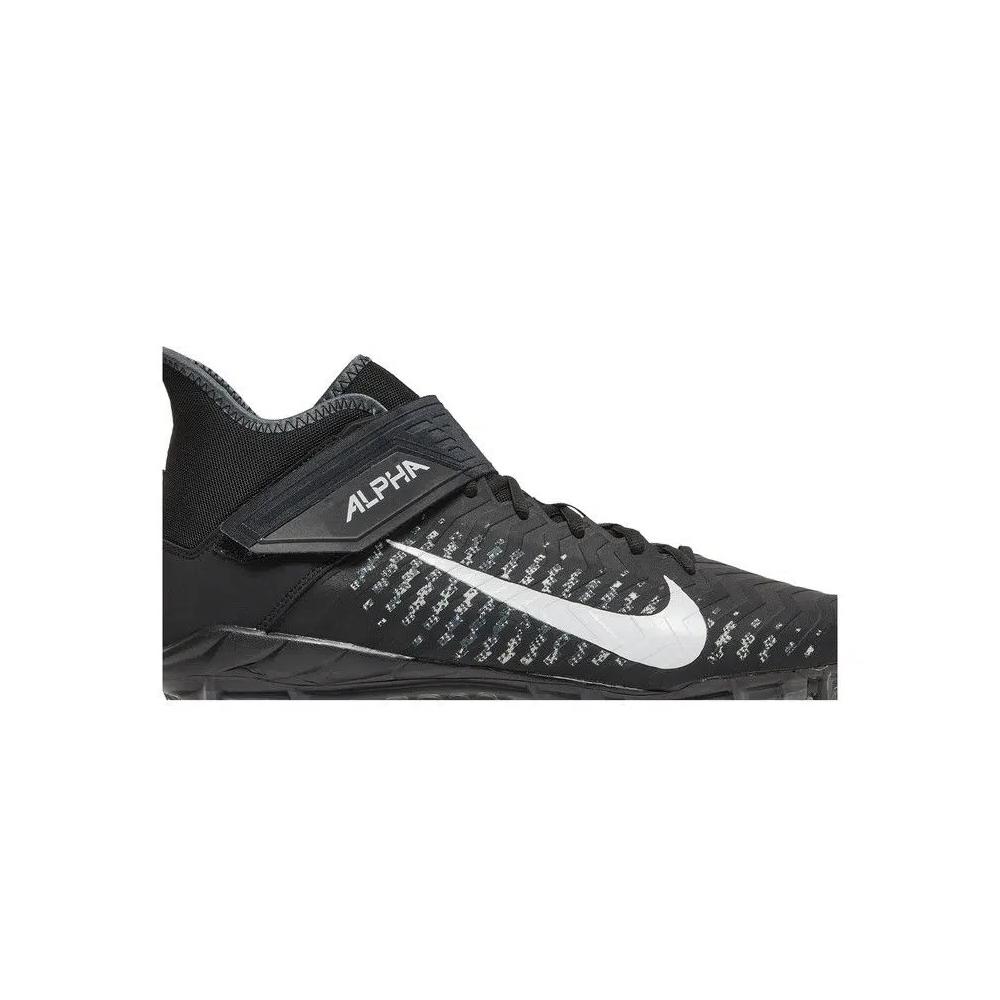 Бутсы Nike Alpha Menace Pro 2 Mid 'Black White' 2