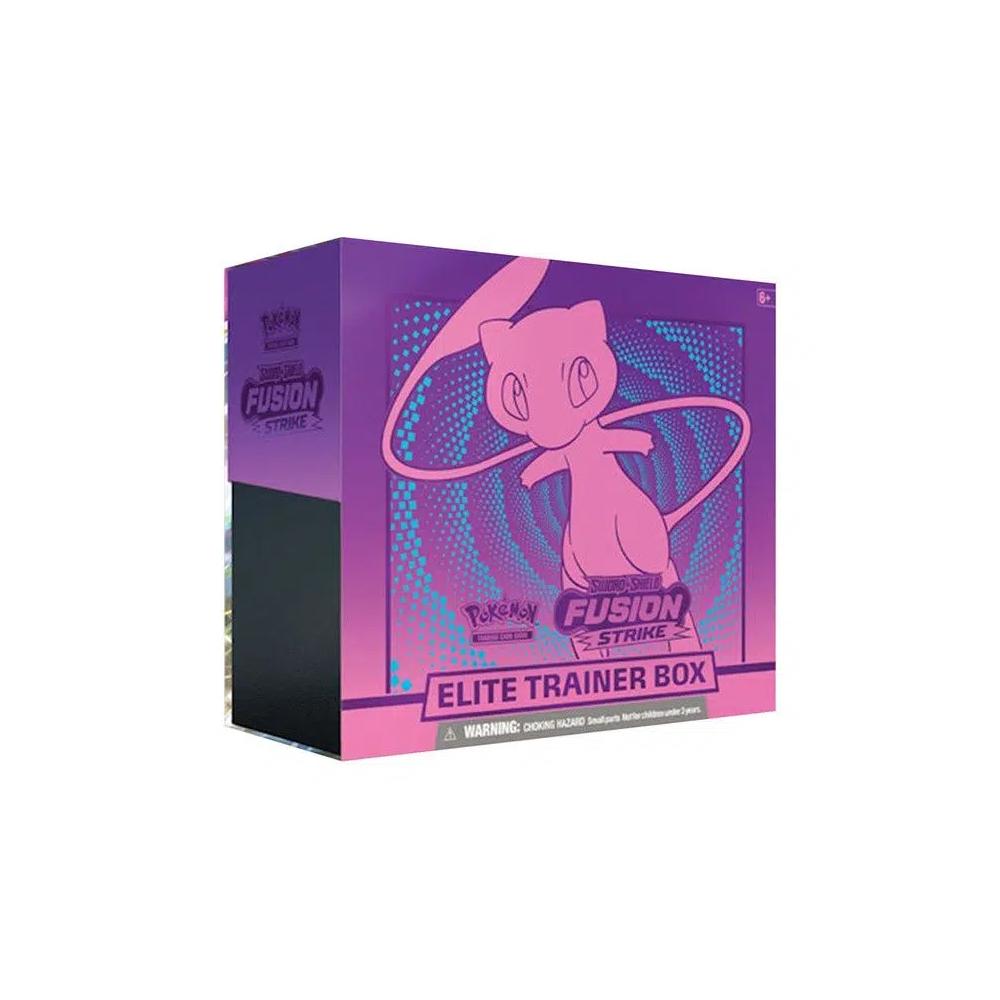 Коллекционные карты Pokémon Sword & Shield: Fusion Strike Elite Trainer Box 3