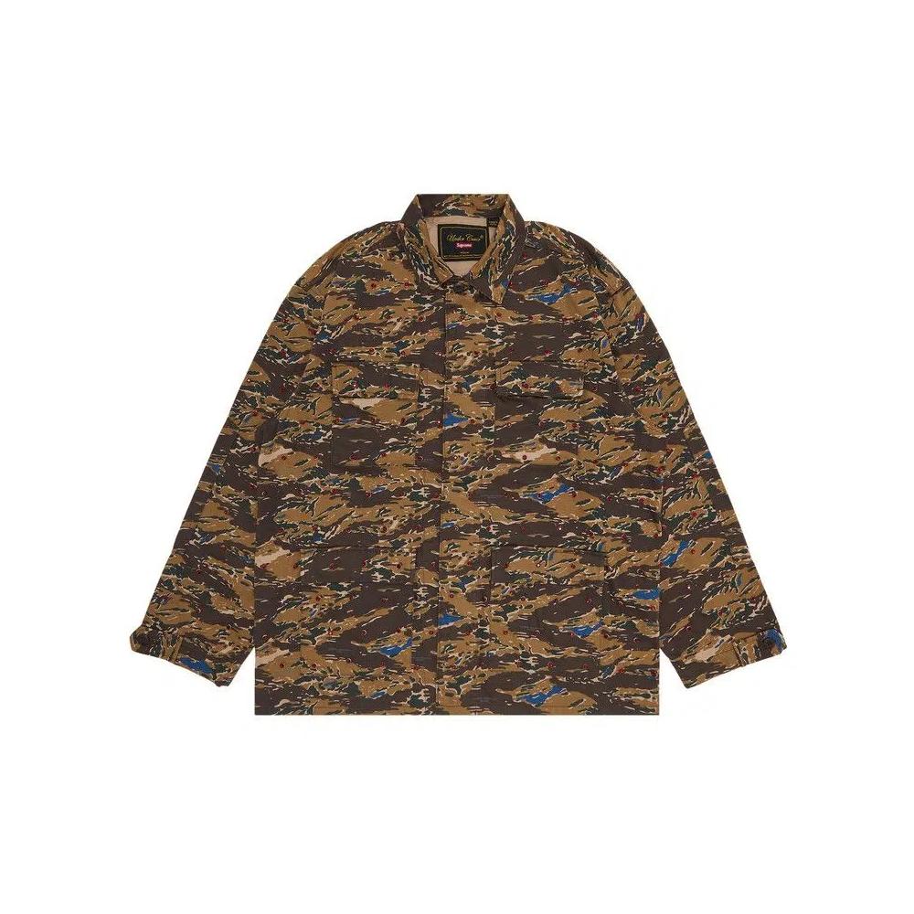 Куртки Supreme x UNDERCOVER Studded BDU Jacket 'Коричневый' 1