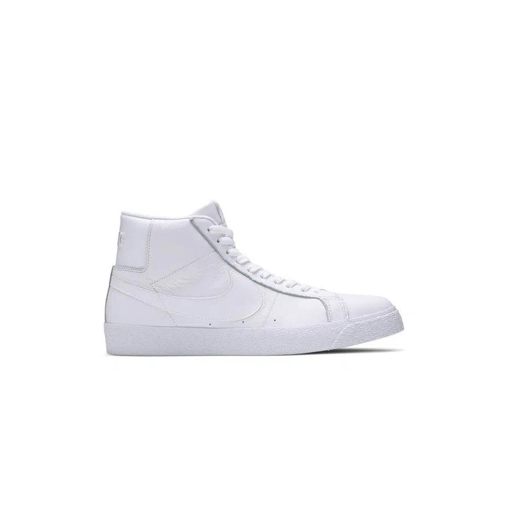 Кроссовки Nike Zoom Blazer Mid SB 'Triple White' 1