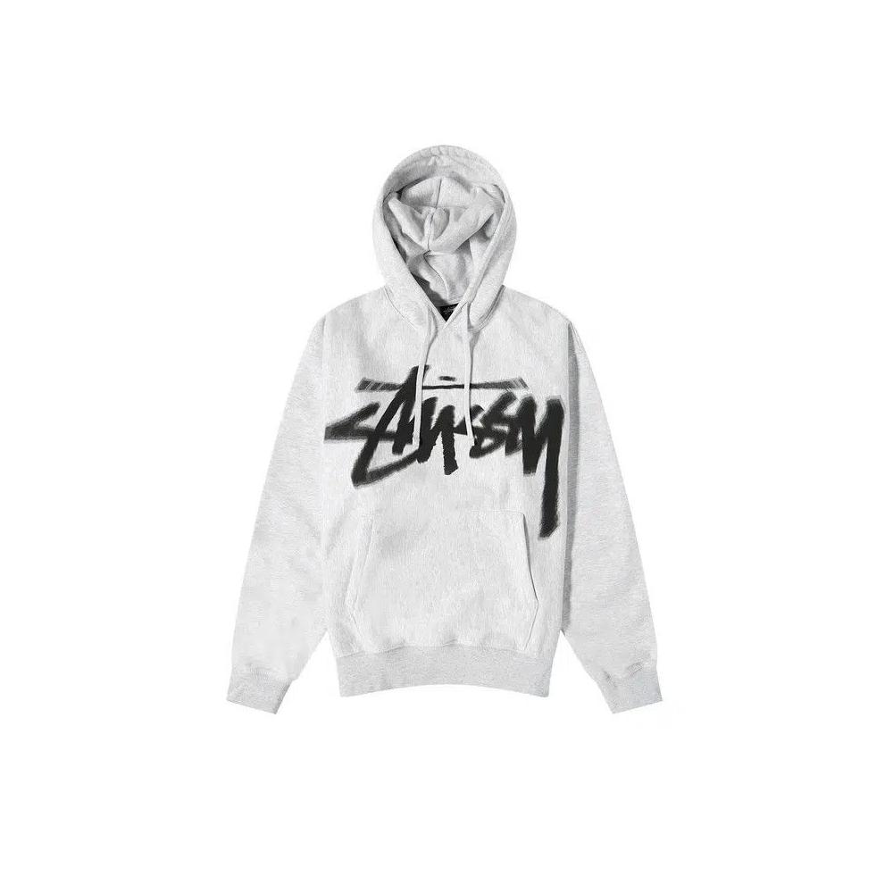 Худи Stussy Dizzy Stock Hoodie «Ash Heather» 1