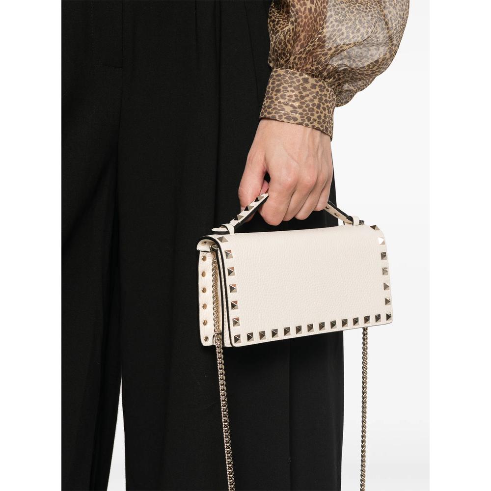 Сумка через плечо Rockstud из зернистой кожи 2