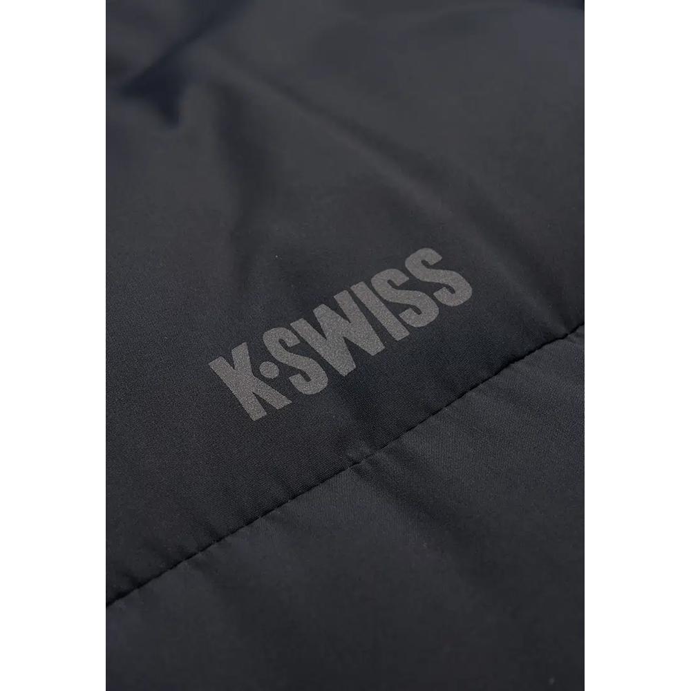 МУЖСКАЯ КУРТКА ПУХОВАЯ ДЛИННАЯ С ЛОГОТИПОМ K-SWISS 7