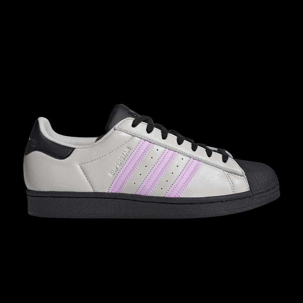 Кроссовки Adidas Superstar 'Grey Black Lilac' 1