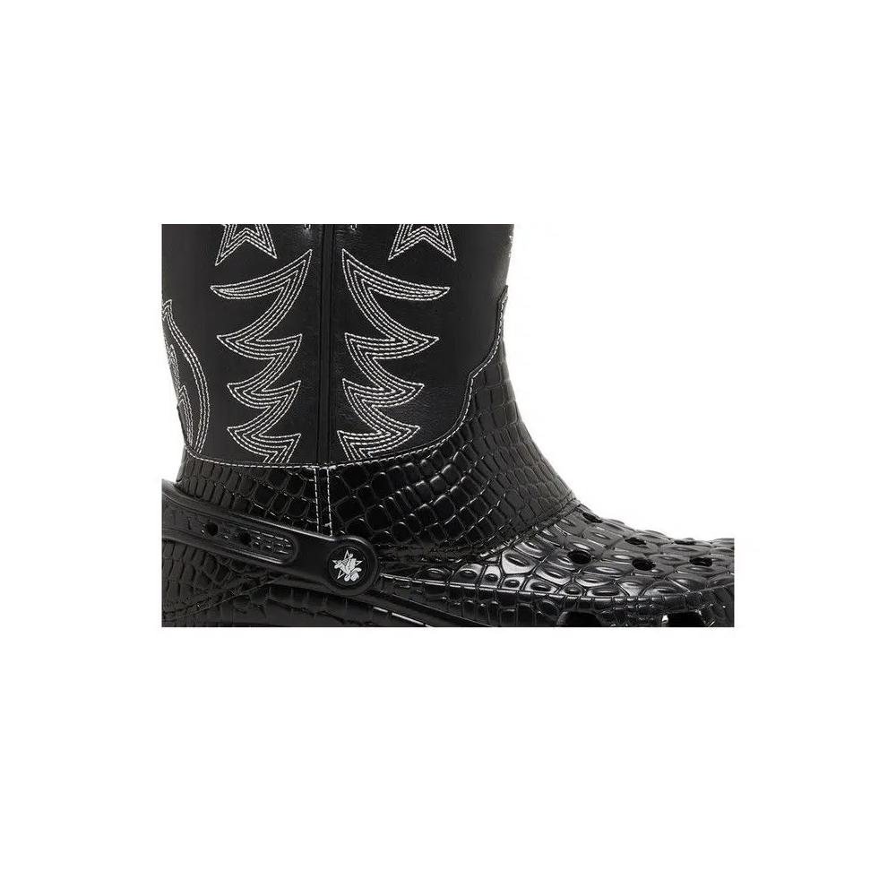 Ботинки Crocs Classic Cowboy Boot 'Black' 2