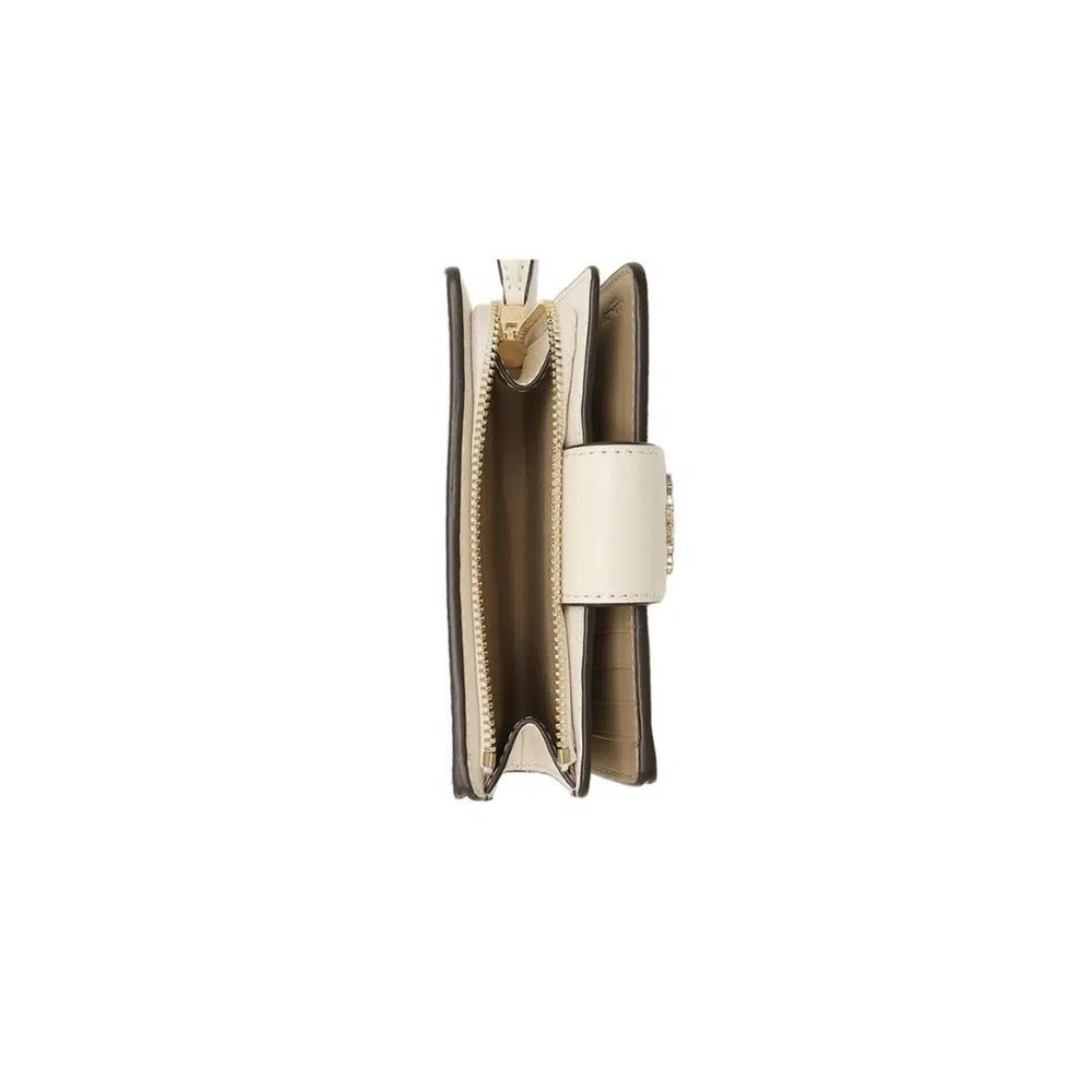 Кошелек-зажим Coach Medium Corner Zip C0082 Signature Canvas Light Khaki Chalk 3