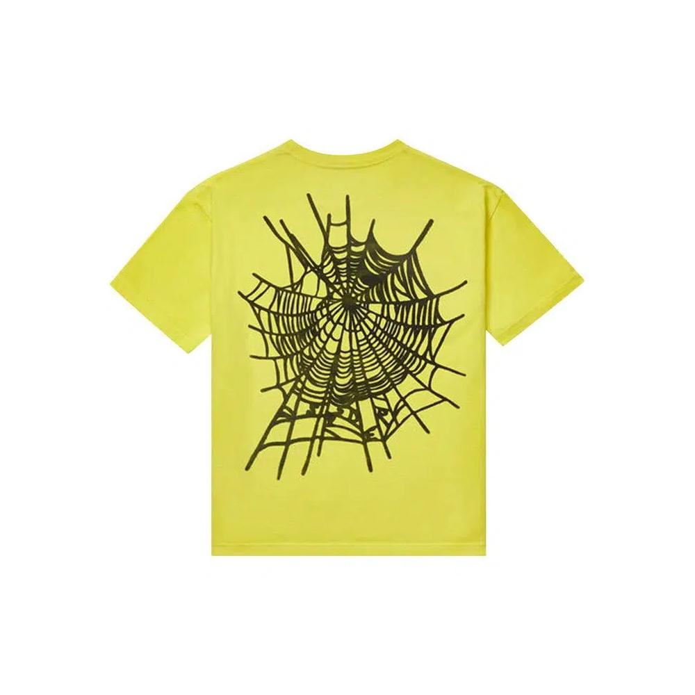 Футболки Sp5der Web Tee 'Yellow' 2
