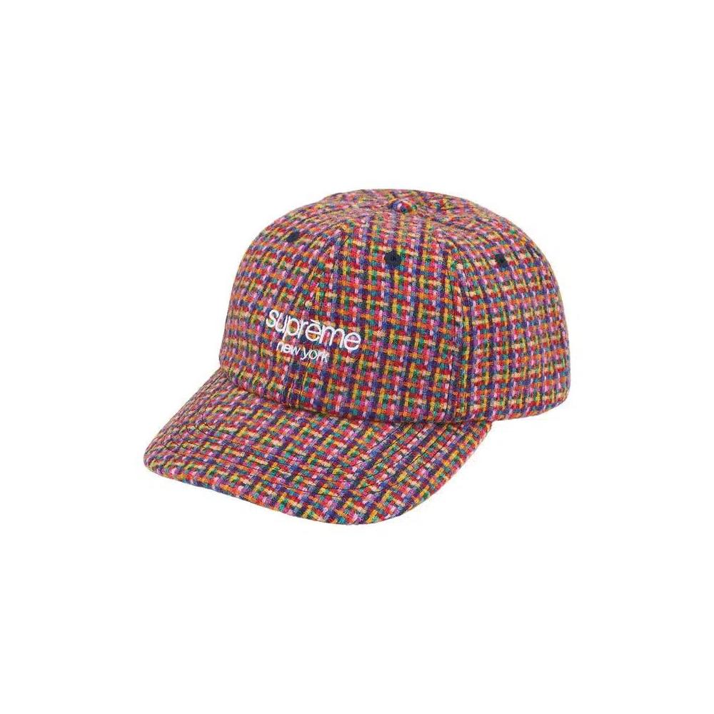 Кепка Supreme Harris Tweed 6-Panel 'Red' 1