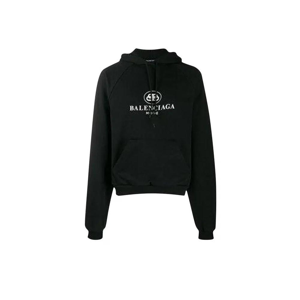 Топы Balenciaga Mode Hoodie 'Black/White' 1