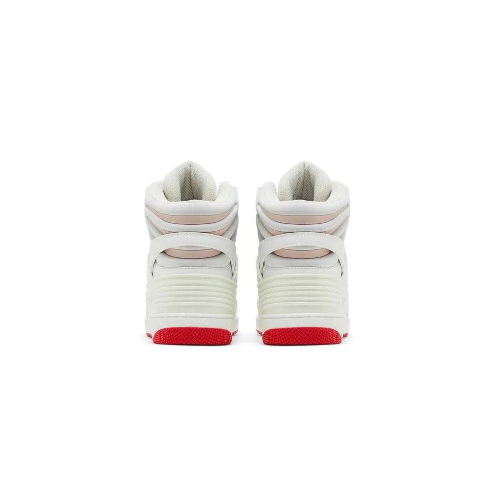 Кроссовки Gucci Basket High 'White Demetra Red' 6