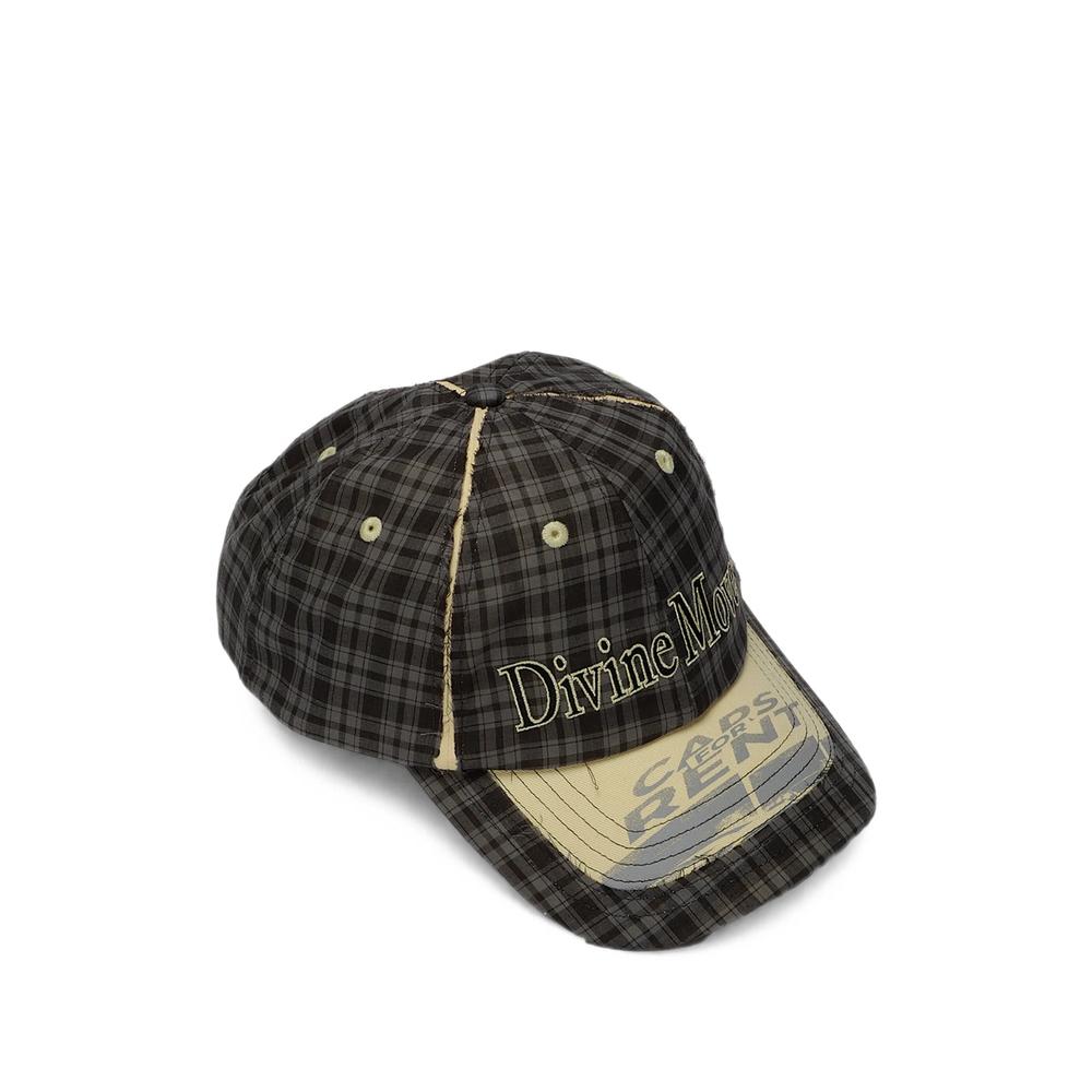 Tabloid frayed-edge baseball cap 2