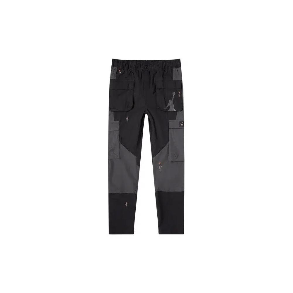 Карго-штаны Cactus Jack by Travis Scott x Air Jordan Cargo Pant 'Black/Smoke Grey' 1