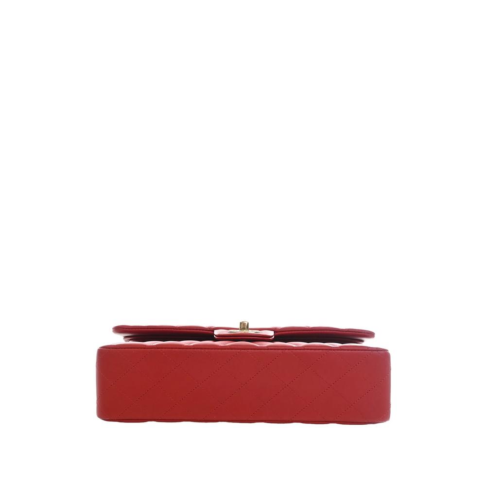 2019 Medium Classic Lambskin Double Flap shoulder bag 4