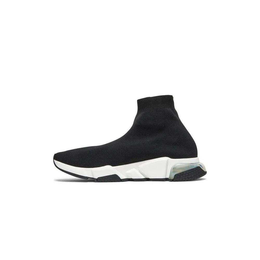 Кроссовки Balenciaga Speed Sneaker «Clearsole — Black White» 3