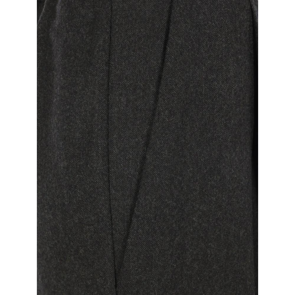 pleated wide-leg trousers 4
