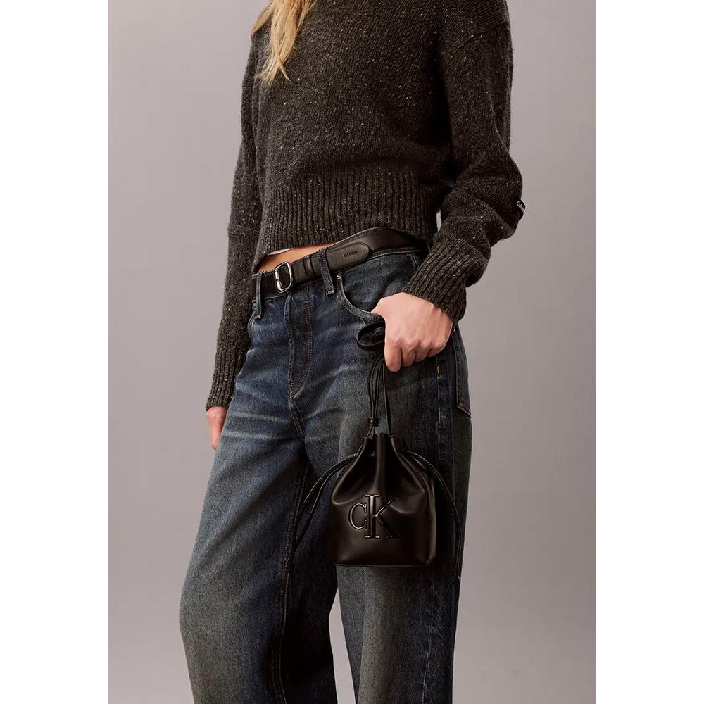 Смелая мини-сумка-ведро через плечо - Calvin Klein Jeans 4