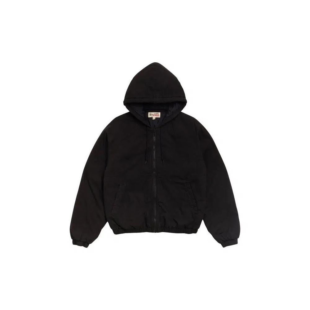 Верхняя одежда Stussy Ripstop Work Jacket 'Black' 1