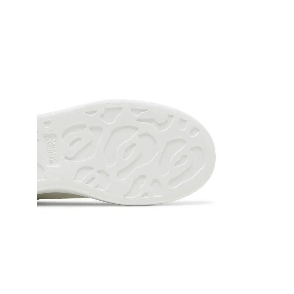 Кроссовки Alexander McQueen Oversized Sneaker 'Хром зеленый крокодил' 5