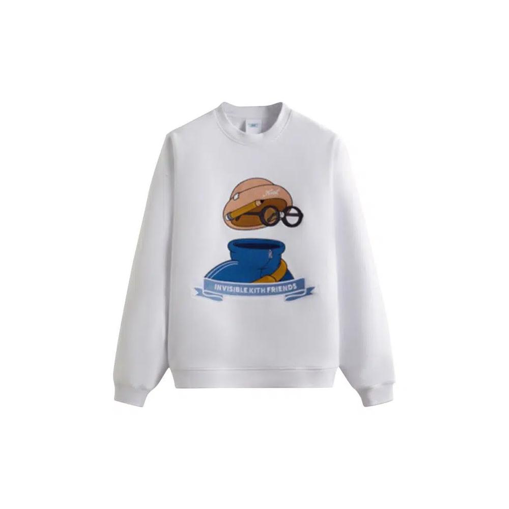 Свитшоты Kith x Invisible Friends Crewneck 'White' 1