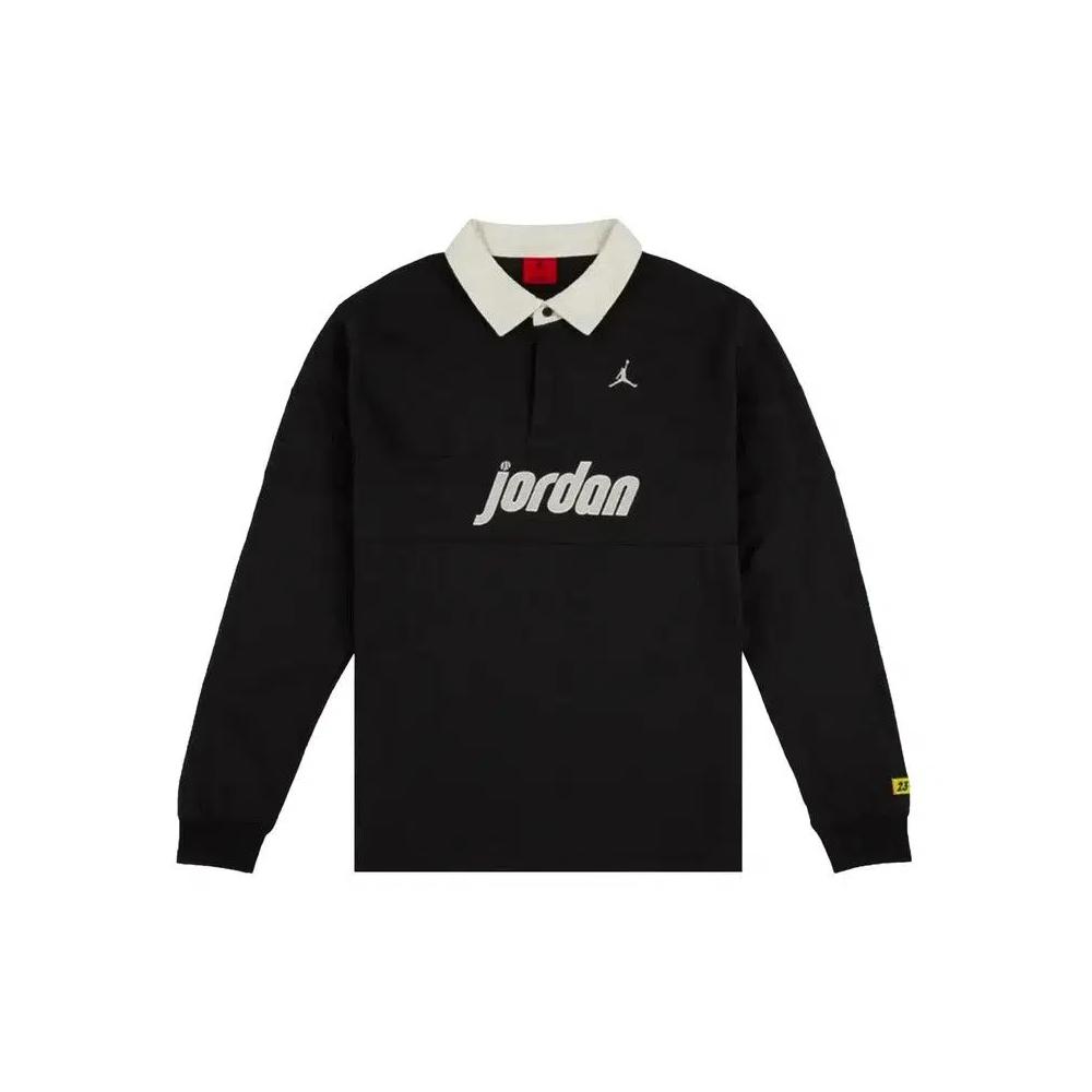 Поло Air Jordan Brooklyn Long-Sleeve Polo 'Anthracite/Sail' 1
