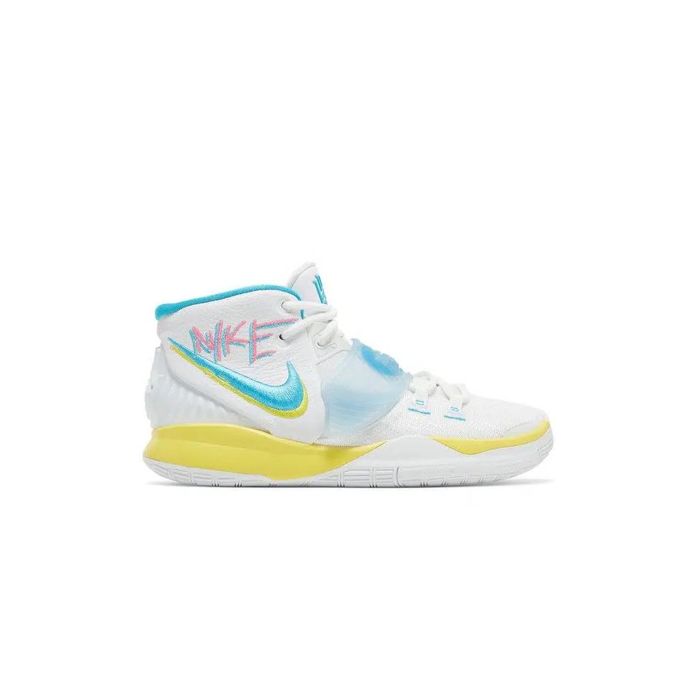 Кроссовки Nike Kyrie 6 GS 'Neon Graffiti' 1
