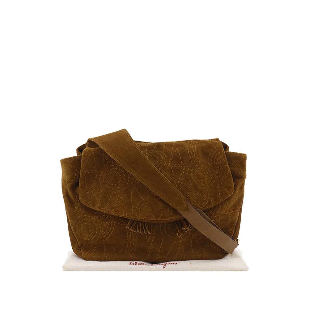 Сумка через плечо Stitched Suede Tassel (1990-2000 годы) 2