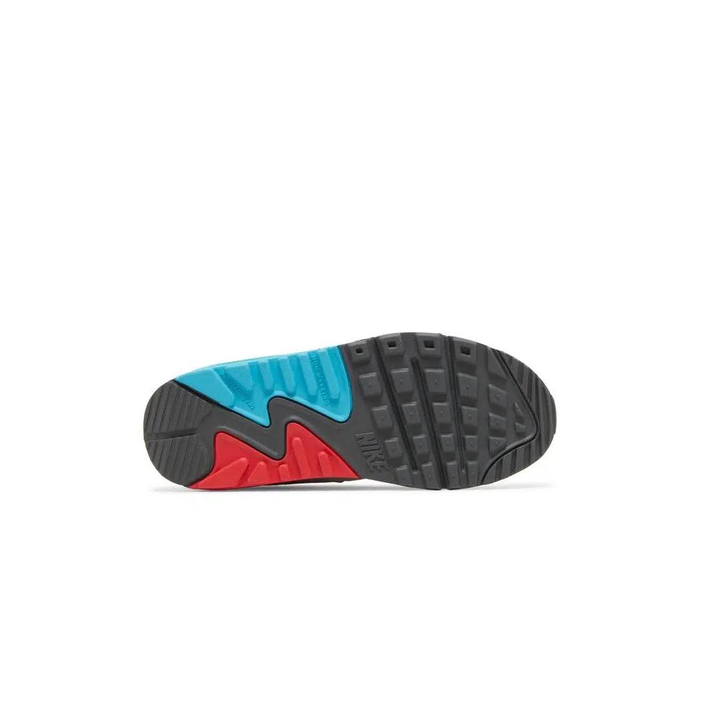 Кроссовки Nike Air Max 90 Leather GS 'White Chlorine Blue' 4