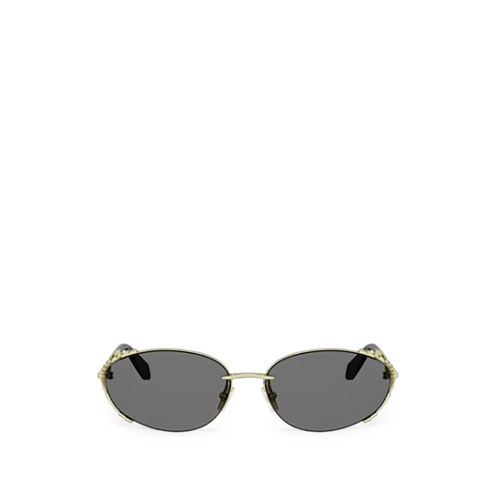 Serpenti Viper oval-frame sunglasses 1