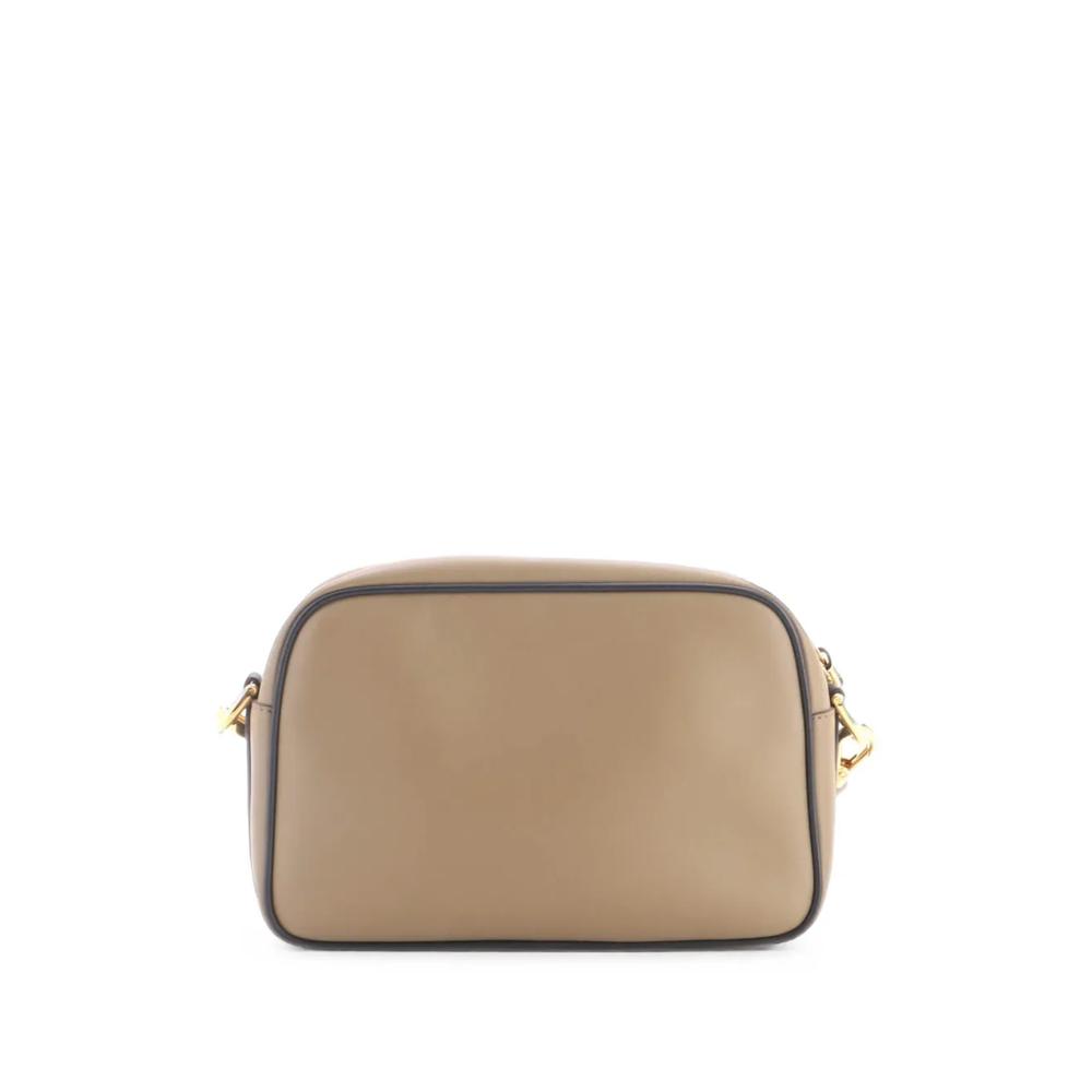 Маленькая сумка через плечо F is Fendi Camera Bag Leather and Zucca Velvet 2