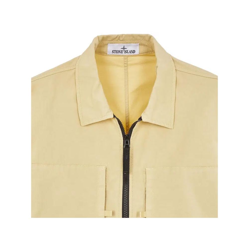 Овершерты Stone Island Stretch Overshirt 'Sand' 3