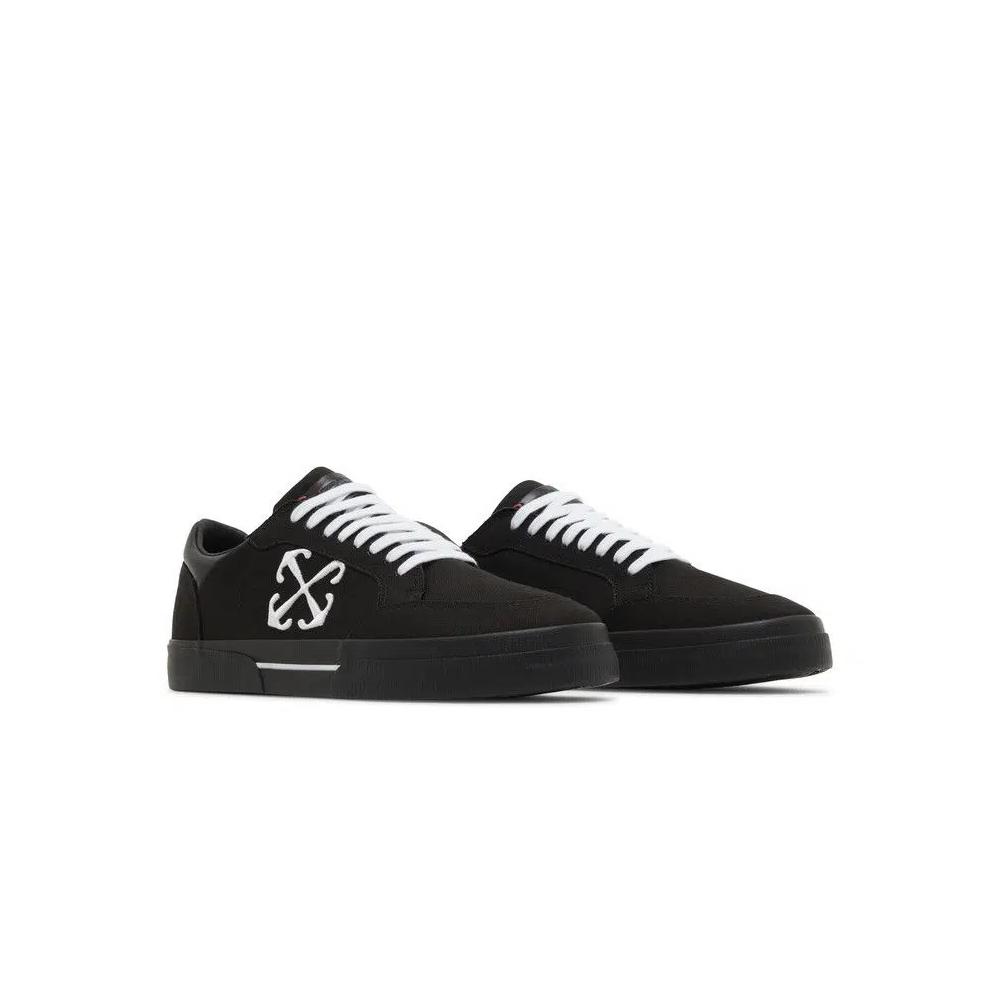 Кроссовки Off-White New Low Vulcanized 'Black White' 2023 8