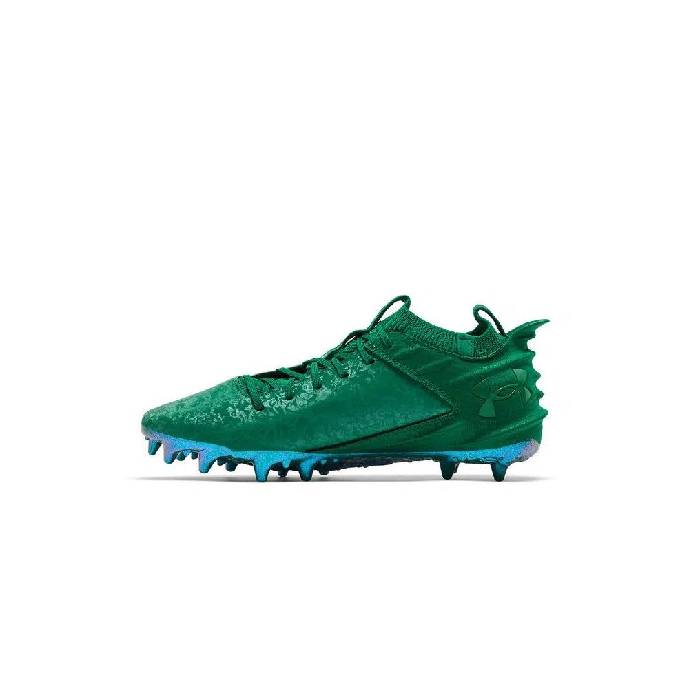 Бутсы Under Armour Blur 2 MC Suede «Classic Green» 3