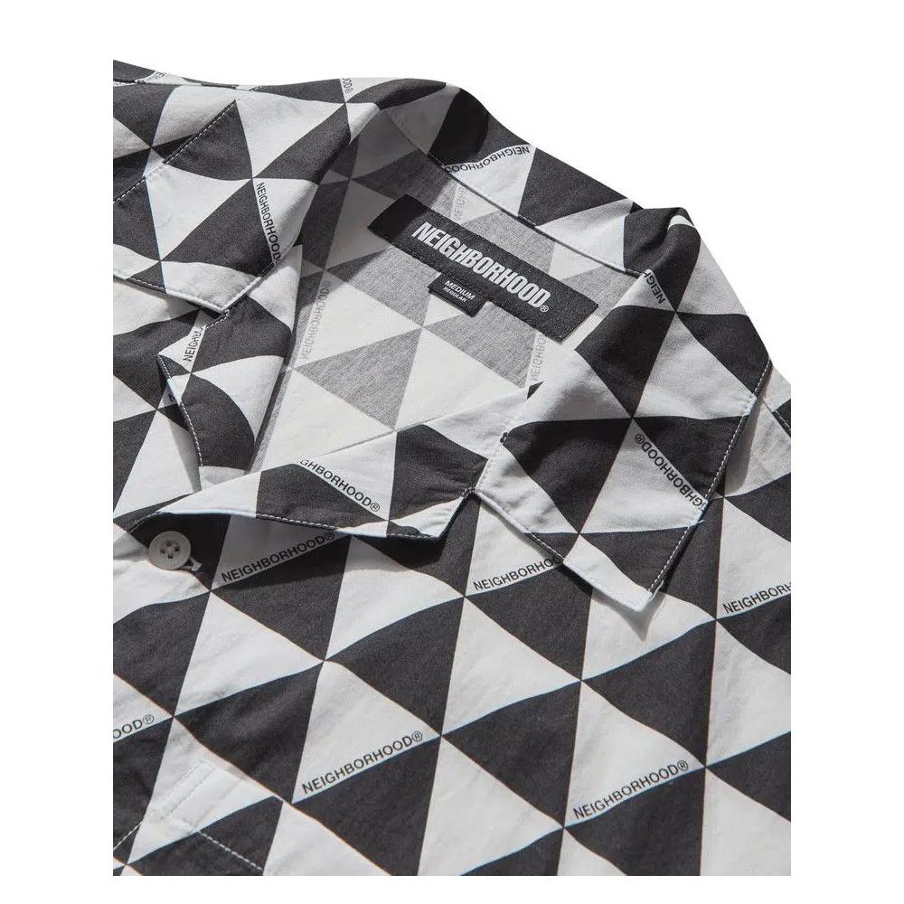 Верхняя одежда Neighborhood Triangle Pattern Hawaiian Shirt 'Grey' 3