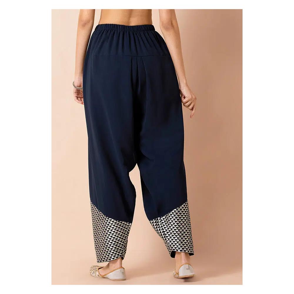 Payal Singhal Брюки Cuff Pleated 2