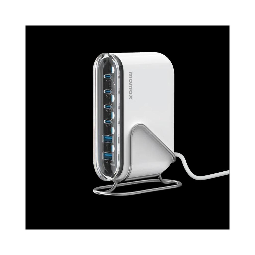 Momax 1-Charge Flow+ 120W шестипортовый настольный зарядное устройство 1