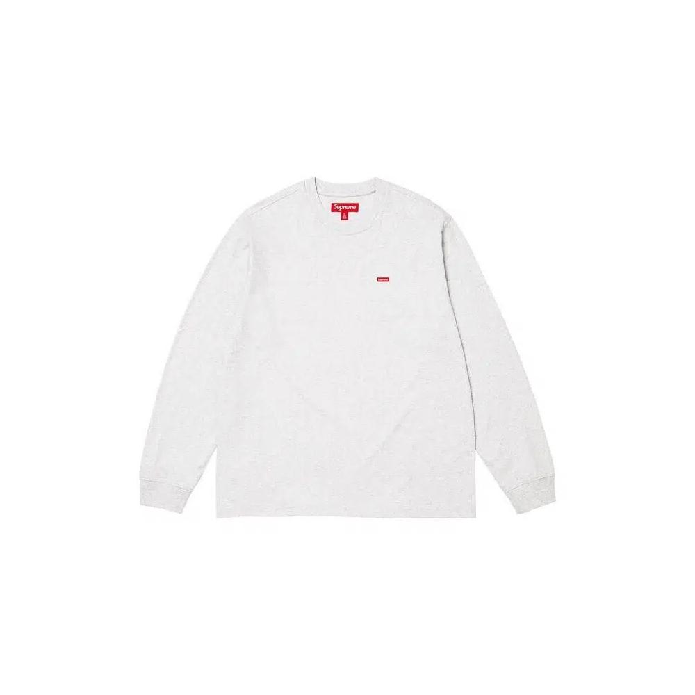 Футболка с длинным рукавом Supreme Small Box Long-Sleeve Tee 'Ash Grey' 1