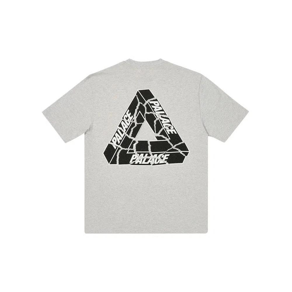 Футболки Palace Tri-Ripped T-Shirt 'Grey Marl' 2