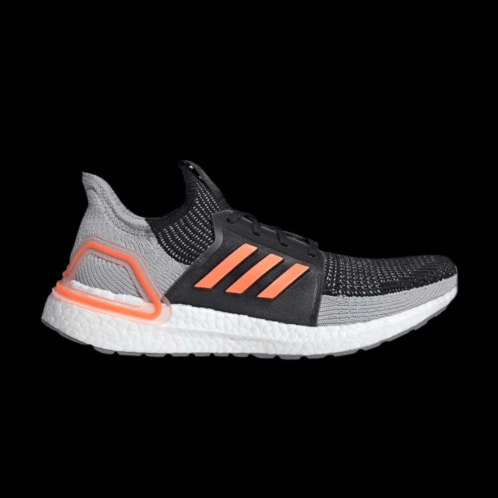 Кроссовки Adidas UltraBoost 19 'Core Black Solar Orange' 1
