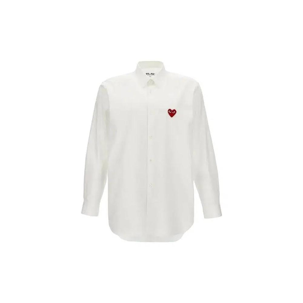 Рубашки на пуговицах Comme des Garçons PLAY Shirt 'Белый' 1